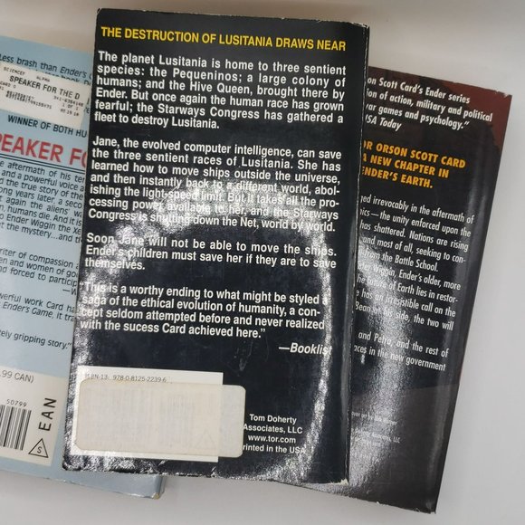 Lot of 3 ORSON SCOTT CARD Paperback Books Children of The Mind, Speaker For The - Picture 2 of 6